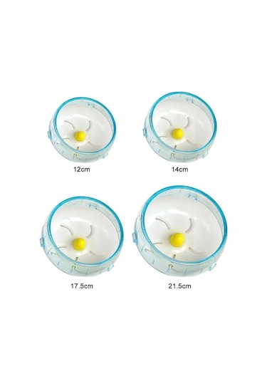 Teltree Sessiz Kaymaz Hamster Koşu Çarkı - Su Geçirmez Ve Dayanıklı Plastik Yapı