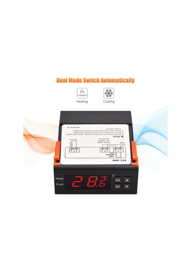 Samdoo "stc-1000 Akıllı Termostat - Isıtma/soğutma Kontrolü, Yüksek Hassasiyetli, Otomatik Geçişli"