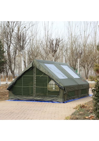 Glampıng Family Şişme Kamp Çadırı 300 400 200 Cm Haki