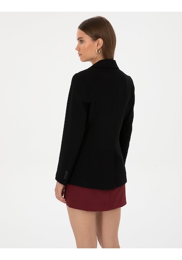 Pierre Cardin Kadın Siyah Ceket 50310125-vr046 Siyah