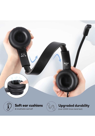 Eksa H12 3.5 Mm Kablolu Kulak Üstü Kulaklık