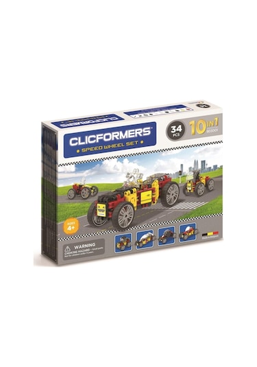 Clicformers Speed Wheel Set 34 Parça