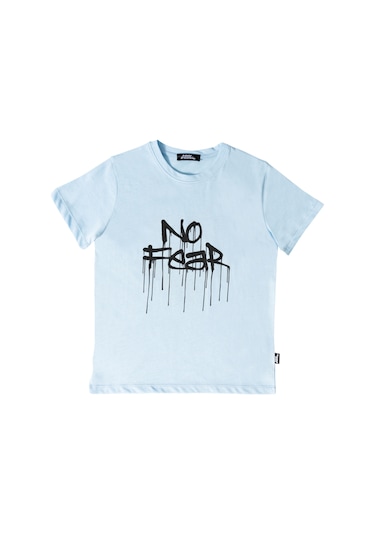 No Fear Erkek Çocuk Tshirt Nfr-b500323 Bebe Mavisi