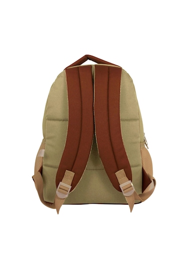 Capybara Erkek Çocuk İlkokul Okul Sırt Çantası - Kahverengi - Bej - 5200 Çok Renkli