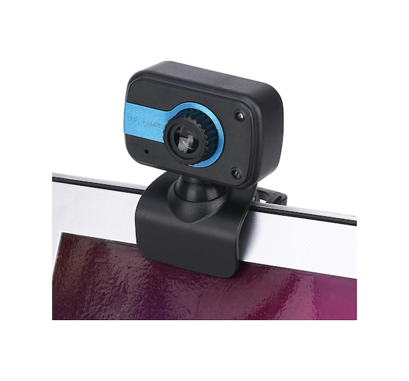 Fortunelane Usb Klipsli Hd Web Kamerası, Yüksek Ses Kalitesi, Esnek Açılı