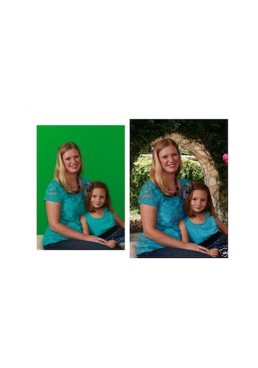 Greenbox Chromakey Ürün Çekimi İçin 200 x 300 CM Yeşil Fon Perde + 200 x 200 CM Fon Standı