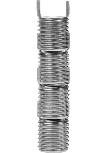 Konesam Stainless Steel Ağır Duty Vida Takozu İç Diş M6 1.0, Dış Diş M12 1.25, Uzunluk 12mm 4 Adet - Bağlantı Gücü Artırıcı, Diş Hasarını Önleyici