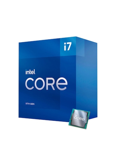 Intel Core i7-11700 BX8070811700 2.5 GHz LGA1200 16 MB Cache 65 W Box İşlemci