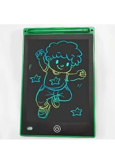 Trendooze Yeşil Gaojunshop01 Eğitici Lcd Yazı Tahtası Çizim Tableti Tek Tıkla Silme Yeşil