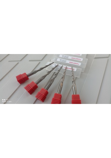 3mm Konik Küre Karbür Freze Ucu Tegfari 3x30x75x6 Mm