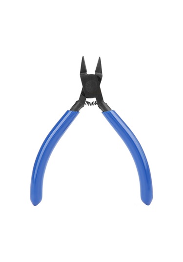 Tenfowee 10 Cm Krom Vanadyum Çelik Kablo Kesici, Ergonomik Plastik Kollü, Dayanıklı Bıçaklı, Elektronik Tamiri Ve Kuruşçuluk İçin Uygun