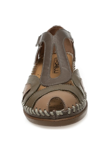 Forelli 22521z Sally Comfort Vizon Kadın Sandalet Vizon