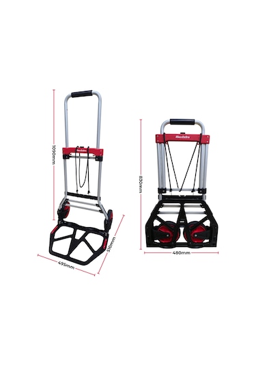 Max Extra Fw90c 100kg Katlanır Paket Taşıma Arabası