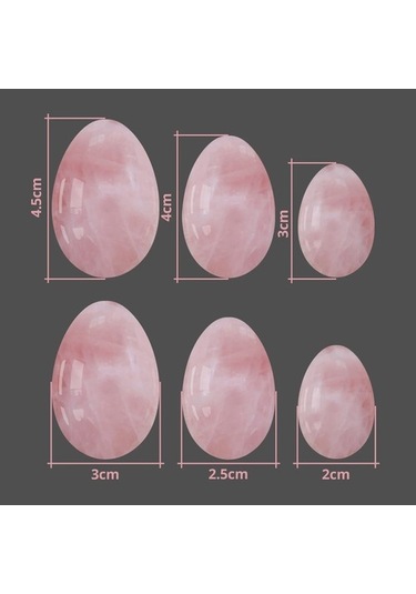 Siyah Obsidiyen Delinmemiş Gül Kuvars Yoni Yumurta Seti Yeşim Yumurta Obsidiyen Kegel Egzersiz Vajinal Kaslar Sıkma Topu Yoni Yumurta Egzersizi 37fv6c Çok Renkli