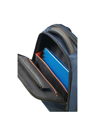 16n-01-004 14.1" Qibyte Notebook Sırt Çantası Mavi