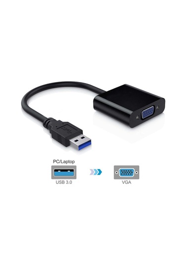 Usb 3.0 To Vga Görüntü Aktarıcı Çevirici Adaptör Usb To Vga