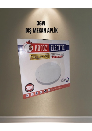 Horoz 071-016-0036 Sıva Üstü Led Panel 36w Günışığı Gün Işığı