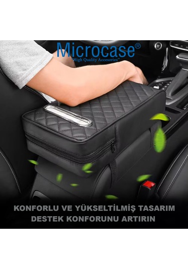 Çek-al Mendil Bölmeli Araç İçi Kolçak Kol Dayama Minderi Al4411