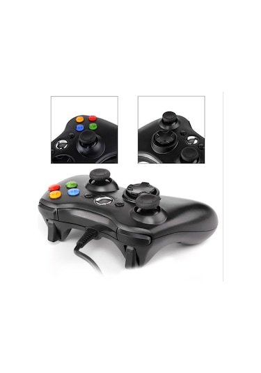 Xbox 360 Uyumlu Titreşimli Kablolu Analog Oyun Kolu