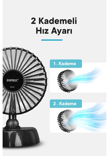 Everest Efn-504 Masa Üstü Usb  Fan
