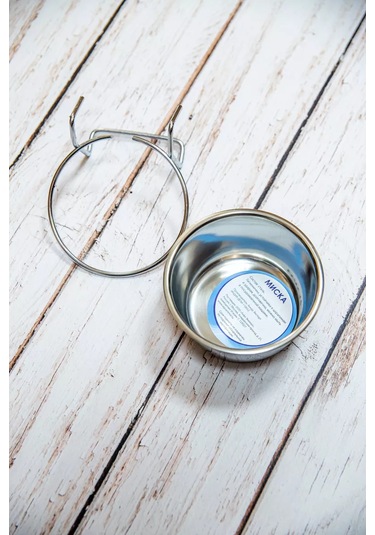 Zootovary Evcil Hayvanlar İçin Metal Askılı Mama Kabı 150 Ml 217967752