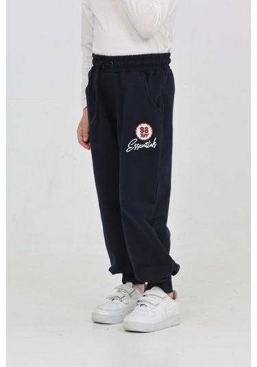 Toontoy Erkek Çocuk 98 Nakışlı Eşofman Alt Lacivert