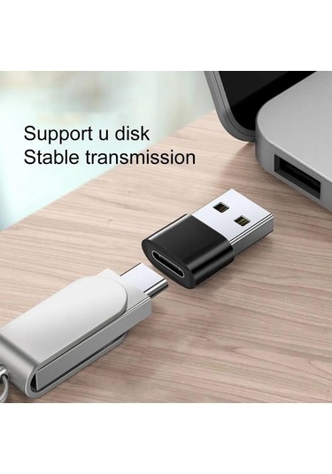 Usb 2.0 To Type-c Adaptörü Usb Erkek Tip-c Dişi Usb A To Usb C