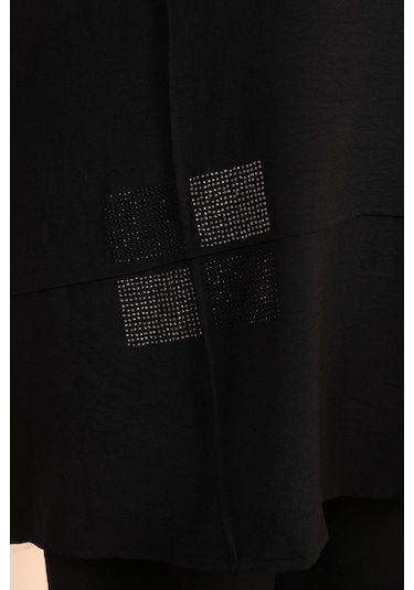 Kadin Tesettur Giyim Buyuk Beden Tesettur İkili Takim Ayrobin Pantolon Tunik Takim 001