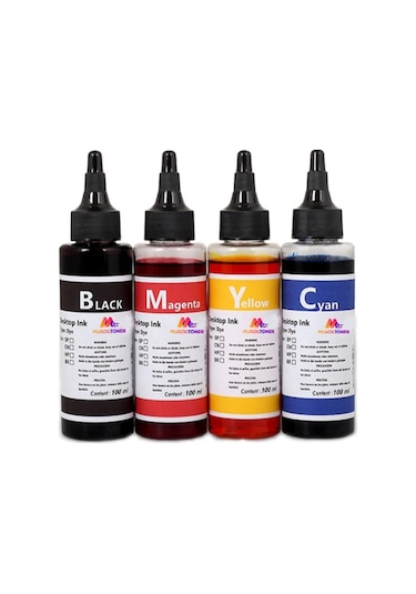 Colorful Toner Canon Pixma E4240/e414/e484/e3340 Yazıcı 100 Ml Uyumlu Mürekkep Seti-265h98i52m1195