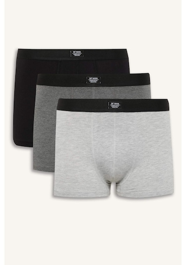 DeFacto Regular Fit 3'lü Boxer K7635AZ25SPBK27