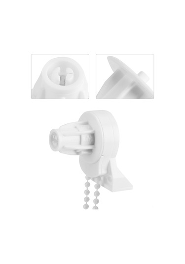 Tenfowee 25mm Tüp Jalet Perde Tamir Seti - Kelepçe, Braket Ve 140cm Pervane Zinciri İle Üç Yönlü Montaj Özelliği