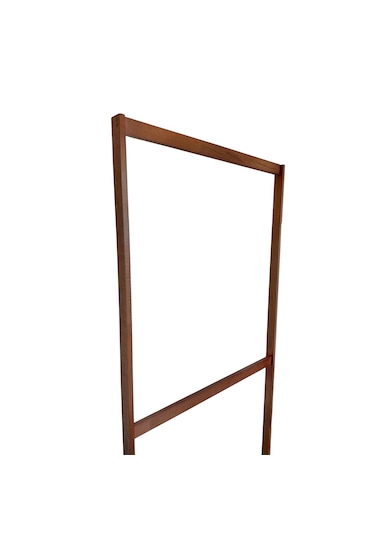 Ayaklı Askı Ahşap Elbise Askısı 2 Katlı Askılık 5870