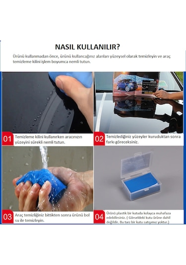 3M Nano Araç Yüzey Temizleme Kil Hamuru 180 G