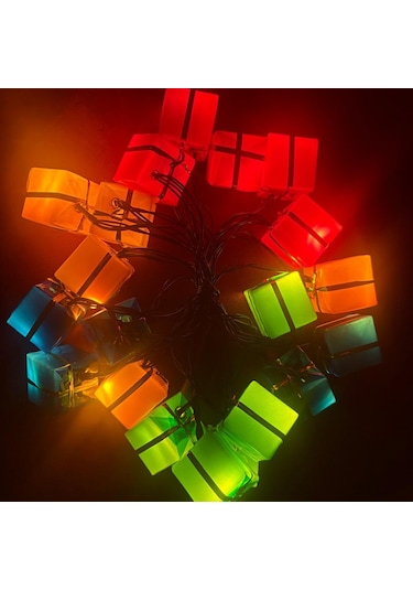 Büro Ev Ofis Dekoru İçin 4mt 20led Pilli 2mod Yılbaşı Ağacı Süsü Işık Diğer