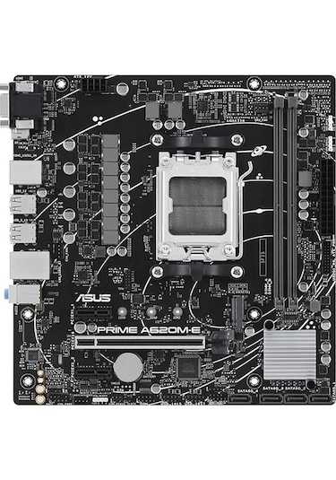 Asus Prime A620M-E-CSM AMD A620 AM5 Soket 6400 OC MHZ DDR5 mATX Anakart