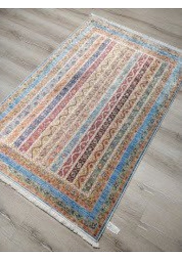 Yamalı Home 037 Renkli-Kuka 110X160 Cm Saçaklı Kilim