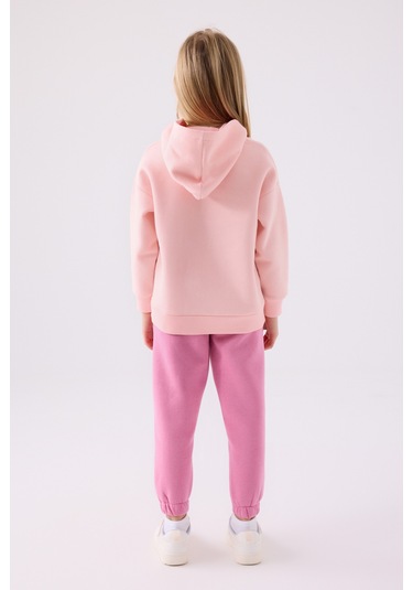 Rolypoly Kız Çocuk Eşofman Takımı Rp3473 Açık Pembe Açık Pembe