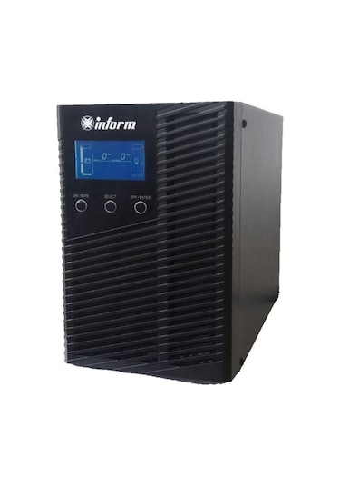 Inform Sinus Evo LCD 1 KVA 2 x 7 AH Online UPS Güç Kaynağı