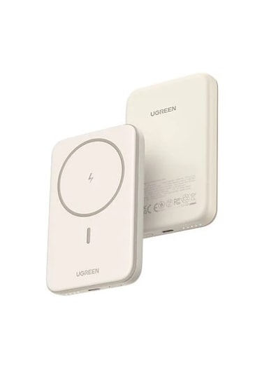 Ugreen 25207 5.000 mAh Magsafe 15 W Wireless Powerbank Bej