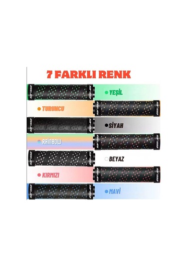 Sarissa Jelli Elcik Destekli Yapı Kolay Kavrama Kaymaz Bisiklet Elciği Rainbow Çok Renkli