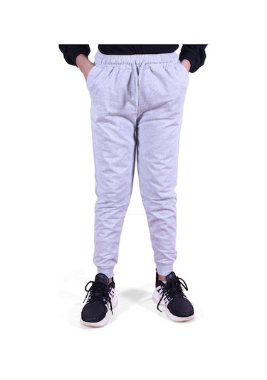 3'lü Karışık Paris Model Kız Çocuk Siyah-gri Eşofman Altı Siyah - Gri