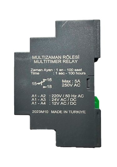 Metess - Mtd-m Multızaman Rölesi