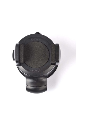 Araç Içi Telefon Tutucu Kıskaçlı Vakumlu Yeni Mini-Siyah