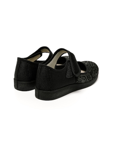 Sandalet Kadın 985 Green Life Stretch Women's Footwear Black Siyah