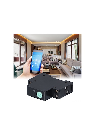 Tenfowee Tuya Uzak Kontrollü Wıfı Akıllı Devre Kesici 1p 100-230v - Zamanlayıcı Ve Akıllı Enerji Tasarrufu, Ev Dekorasyonu İçin Pratik Kullanim