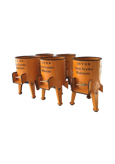 İntes Ceviz Soyma Makinası 80Kg 170 Lt Standart Devirli 1.5 Kw