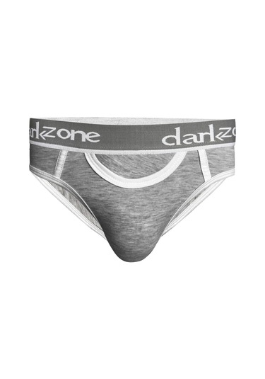 Darkzone Erkek Gri Önü Açık Slip Külot