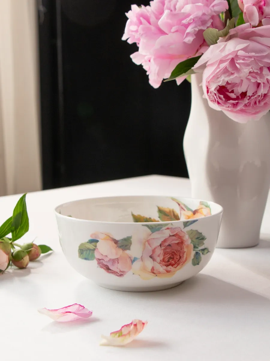 Lefard Salata Kasesi, Çorba Kasesi "vintage" 800 Ml 140639720 Beyaz