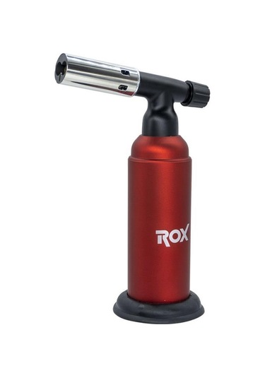 Rox Bs-850 Iki Alev Çıkışlı Bütan Gaz Torch Pürmüz Kırmızı