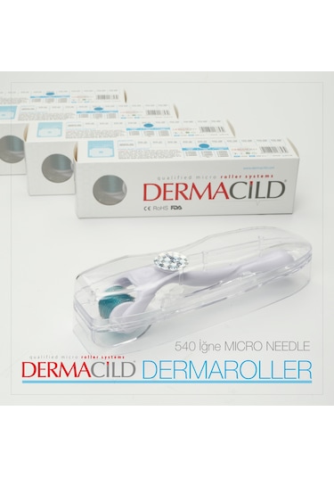 Dermacild Dermaroller 0,25MM Titanyum İğne Derma Roller